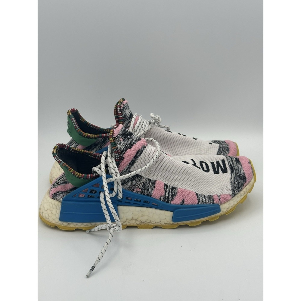 Size 10.5 - adidas Pharrell x NMD Human Race Trail Solar Pack Moth3r L4nd